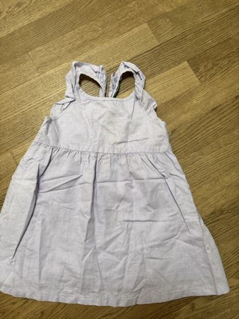 Benetton Summer Dress 104cm, Light Purple, Girl's Size 3-4 Y