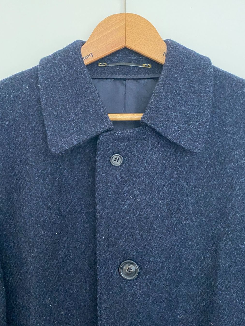 Cappotti: Vintage Wintermantel Louisoder by Kynoch, dunkelblau – Usato da Basel venduto da jeb_c2vd 2