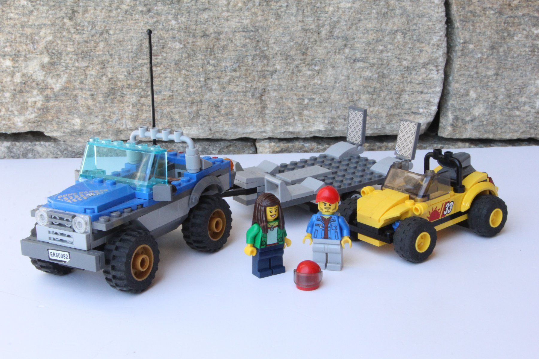 Lego Kit di costruzioni: Lego City 60082 - Strandbuggy mit Transporter – Usato da Muri b. Bern venduto da Spassholz