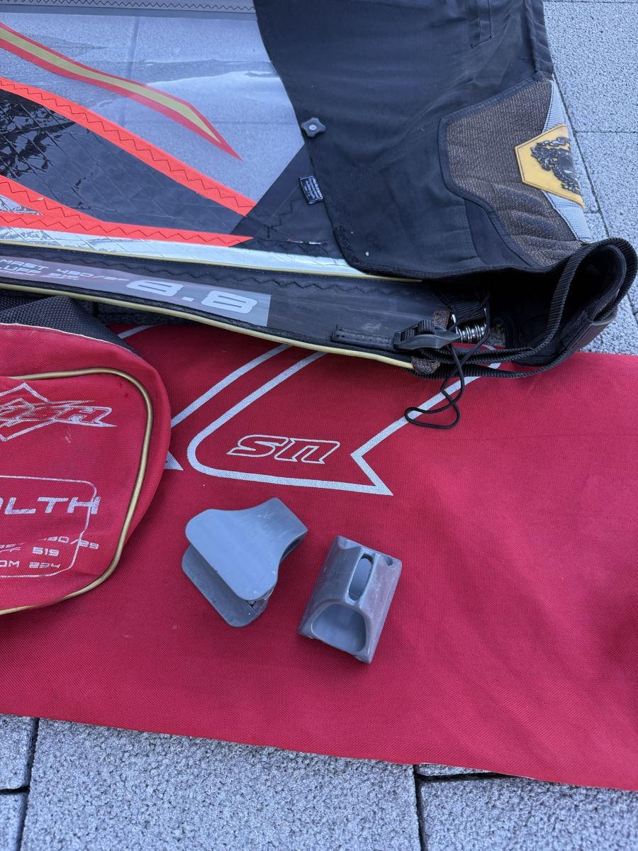 Surf: Segel 8.8m2 North Sails Stealth – Usato da Erlinsbach SO venduto da n123h 3