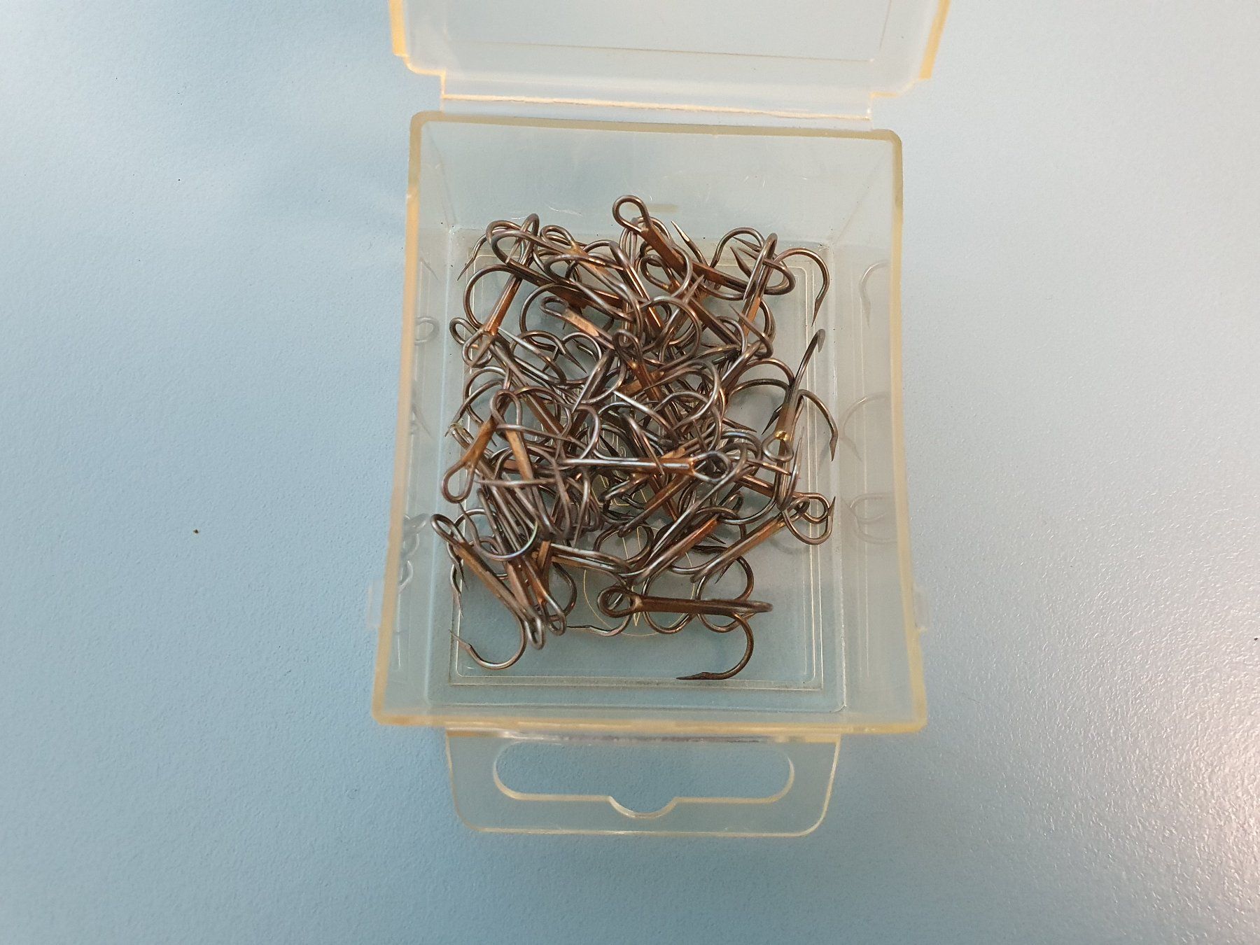 Ami: Drillinge VMC 9648 PO, Gr. 6, 40 Stk. - Schnäppchen! – Nuovo e nell'imballaggio originale da Aegerten venduto da taxidermo 1