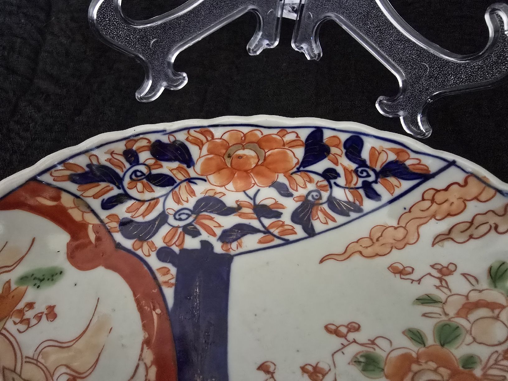 Piatti di portata: Petit plat Imari XIXe japonais forme libre  – Usato da Satigny venduto da Baazarbaron 2
