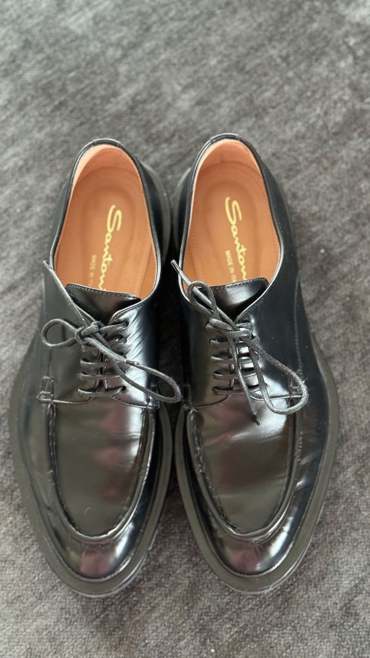 Santoni Damenschuhe: Santoni Monk schwarz Grösse 39 – Neu (gemäss Beschreibung) aus Steinach von Pumuckeli1 2