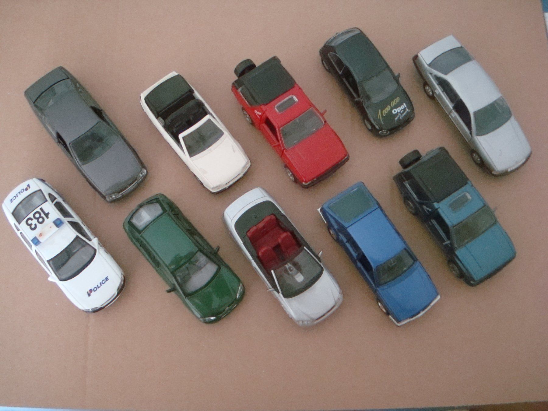 Opel Voitures modèles: 10 Opel - Modelle - 1/43 – D'occasion à Neuenegg par flohcante
