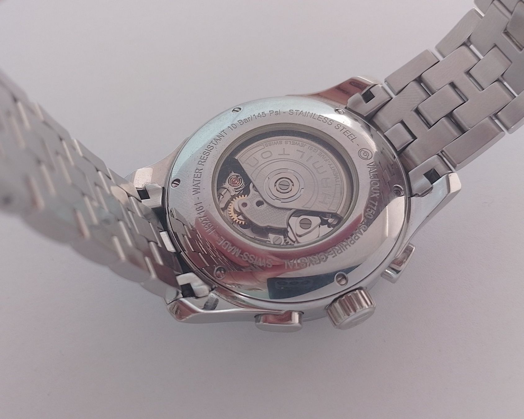 Hamilton Uhren: Hamilton Jazzmaster Maestro Auto Chrono 45mm (Ref. H327161) – Gebraucht aus Basel von Givens_Watches 6