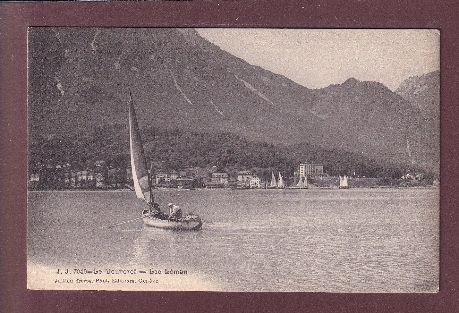 Cartes postales: LE BOUVERET - Voilier – D'occasion à Pully par nicecards