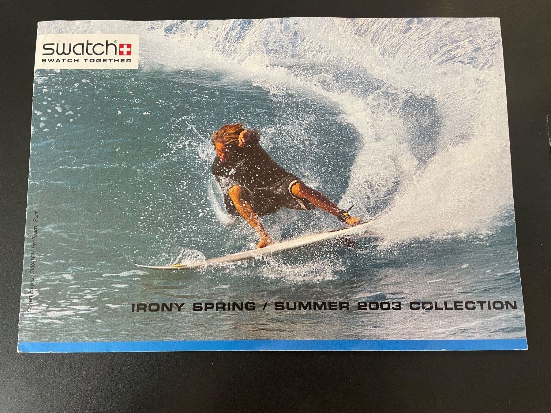 Swatch Documenti: Swatch Prospekt Irony Spring - Summer 2003 – Nuovo (secondo la descrizione) da Wilen b. Wil venduto da Alvaro00