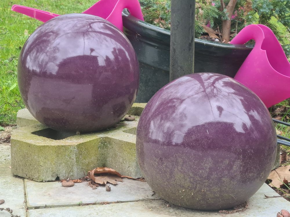2 Garten Deko Kugeln Kaufen auf Ricardo