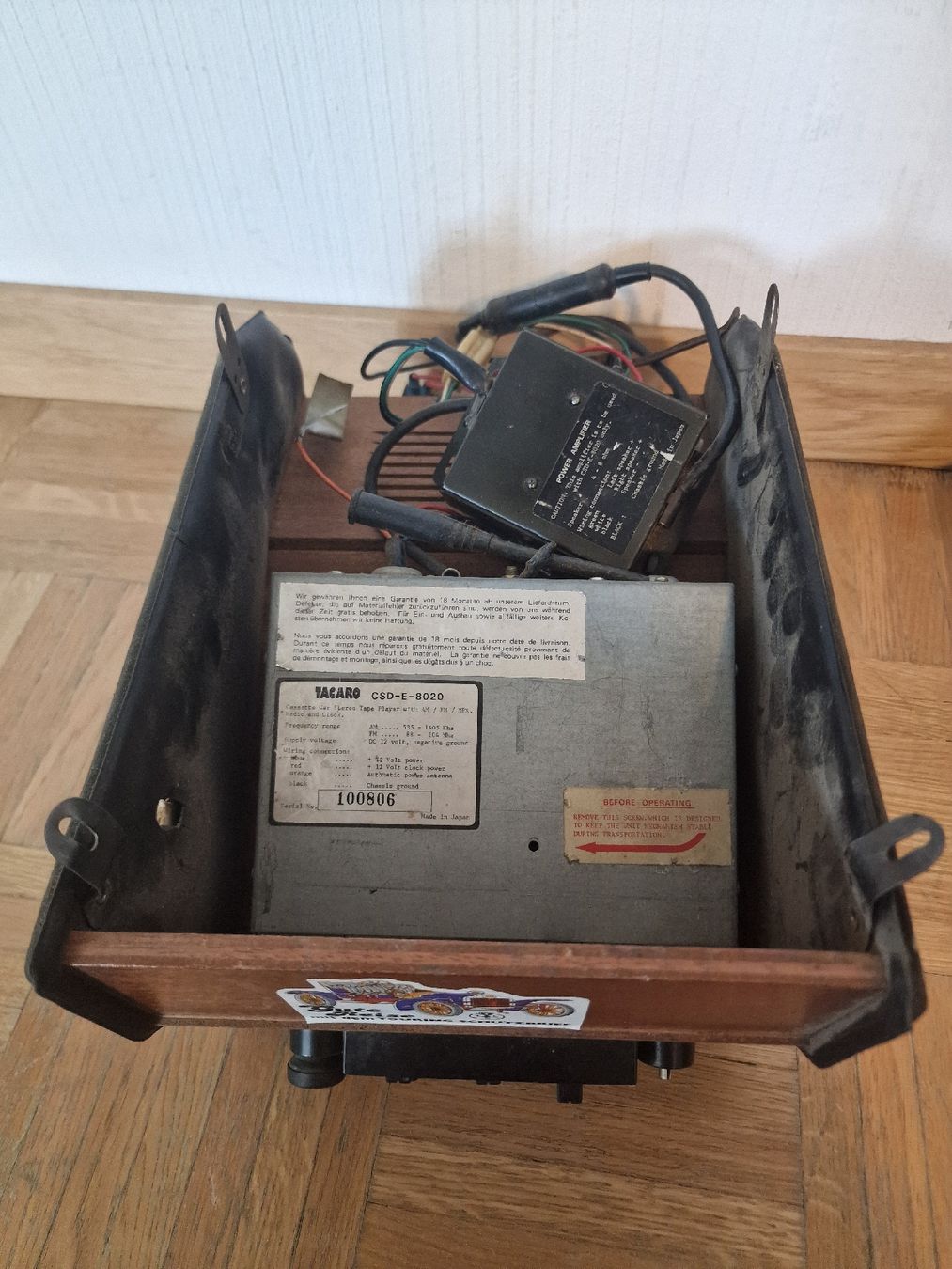 Radio: Autoradio vintage Tacaro CS0-E-8020  – Usato da La Chaux-de-Fonds venduto da Ric_m628 3