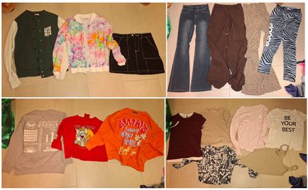 Kleiderpaket Mädchen Herbst/Winter 16 Teile Gr.152-164 P1