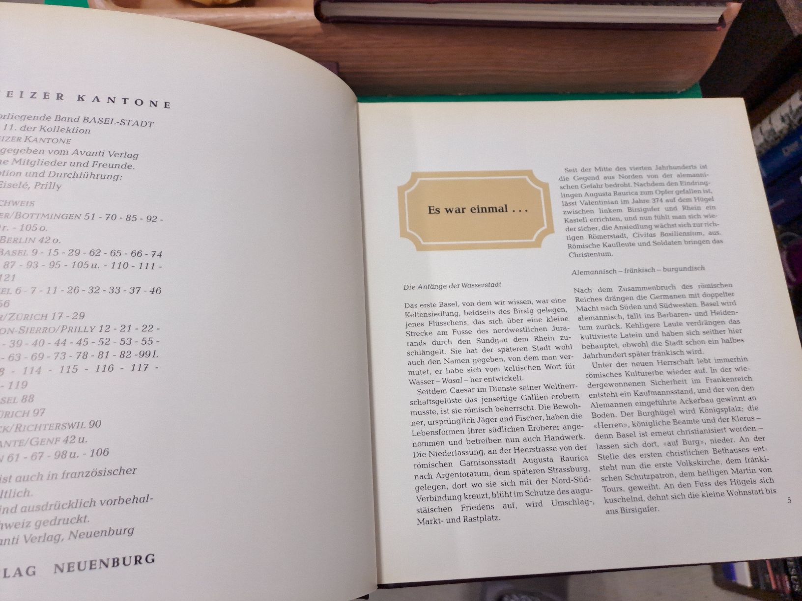 Libri: Schweizer Kantone Basel-Stadt Buch - Top Zustand! – Usato da Zürich venduto da Schoebi19 1