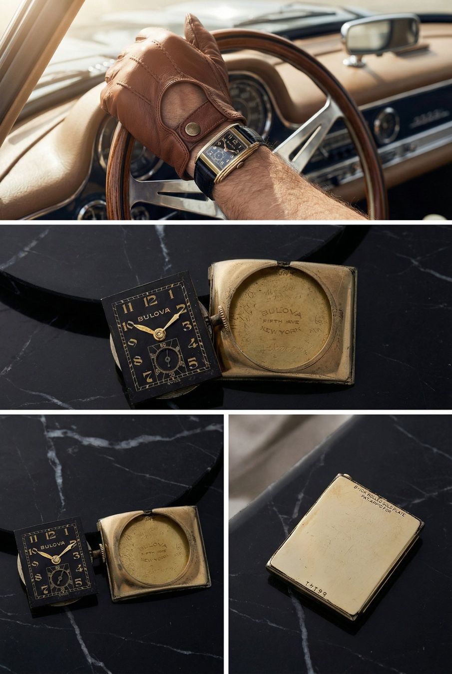 Bulova Orologi: Bulova Modell Driver 1950er Jahre – Usato da Lugano venduto da R.Riccardo 7