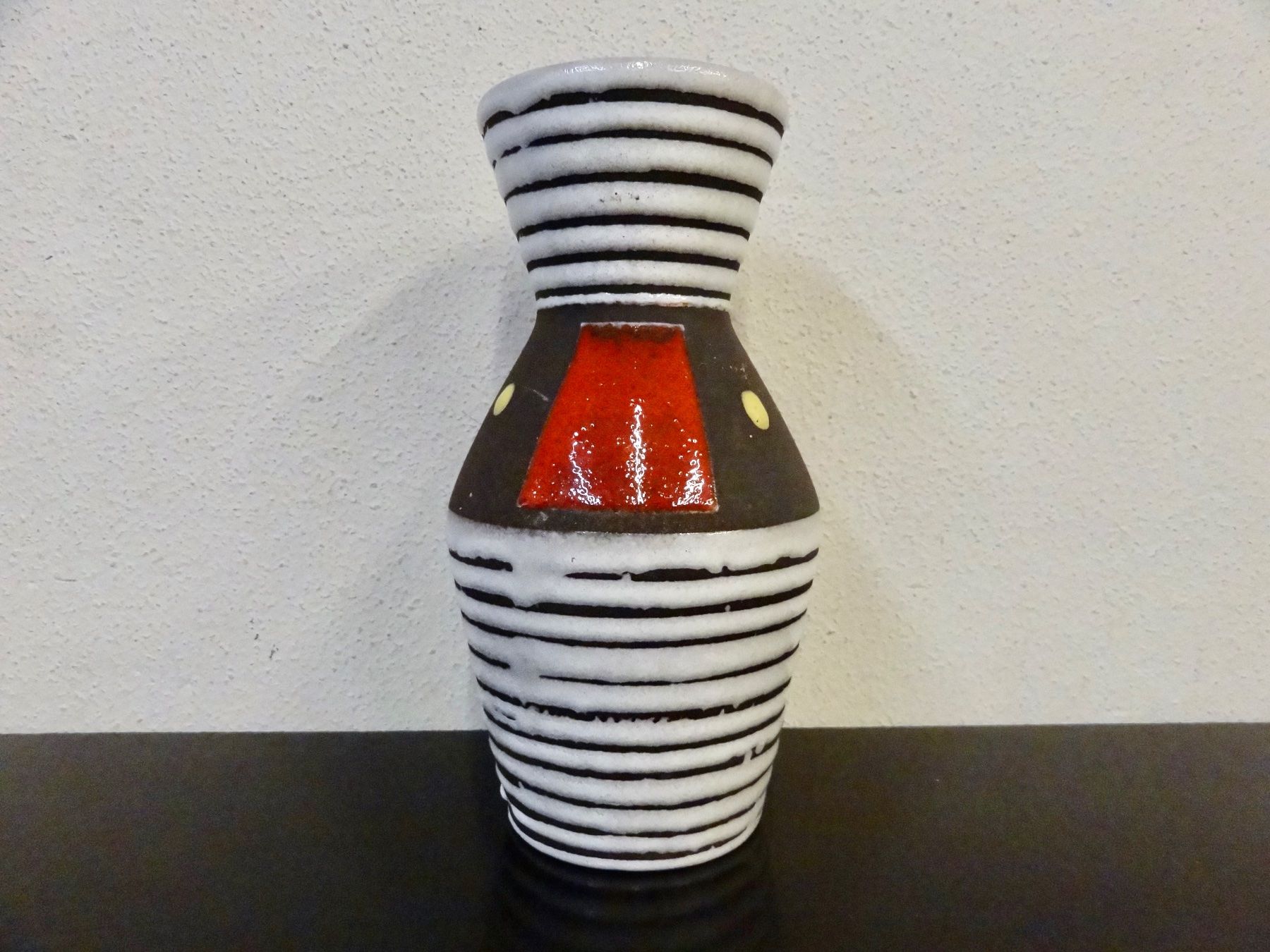 Vasi & Recipienti: Vintage Vase W-Germany Fat Lava – Nuovo e nell'imballaggio originale da Kerzers venduto da zimmergruen 6