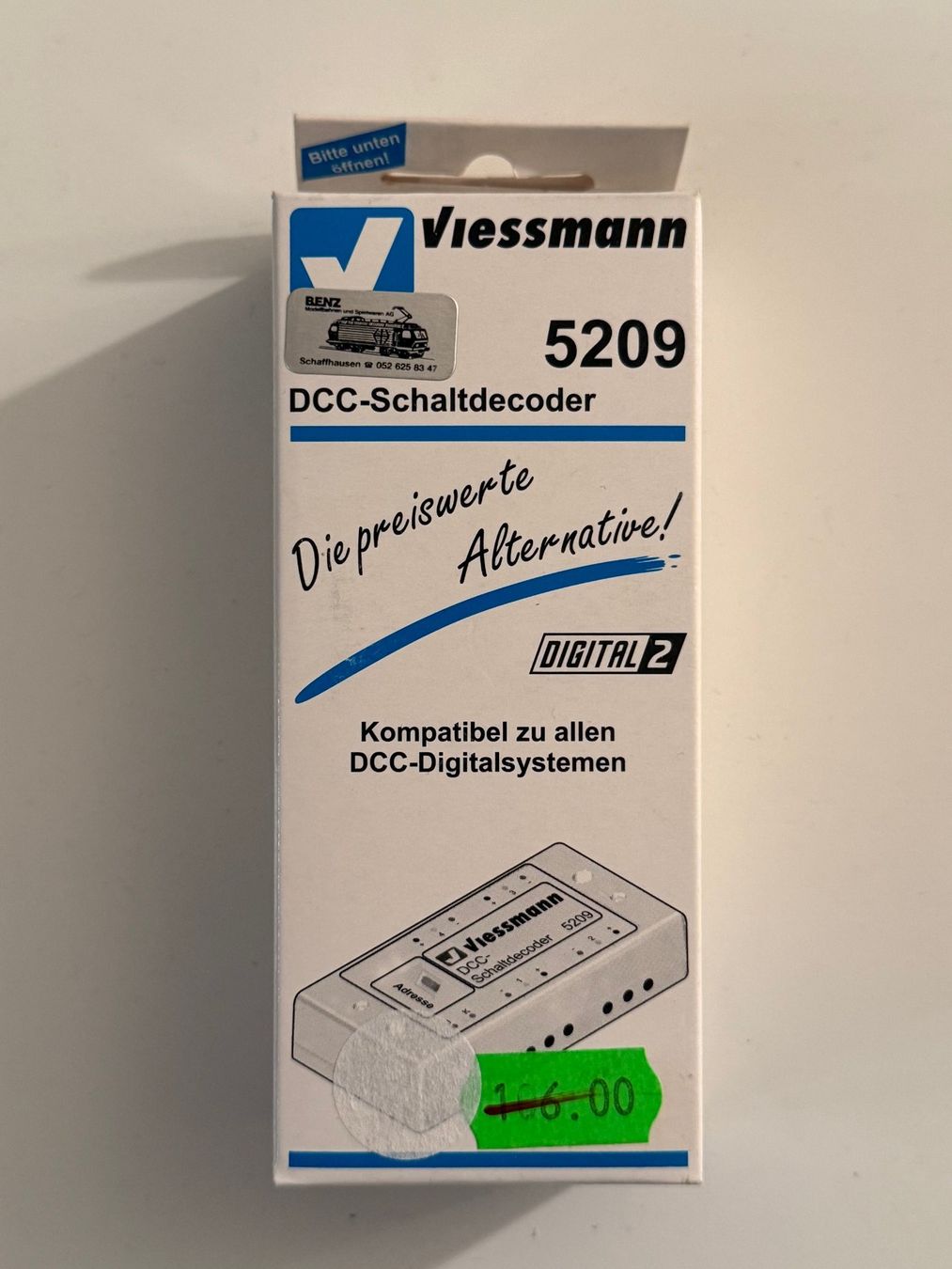 Viessmann Modellini di ferrovie: Viessmann 5209 DCC - Schaltdecoder OVP (2) – Usato da Strengelbach venduto da alexandre09