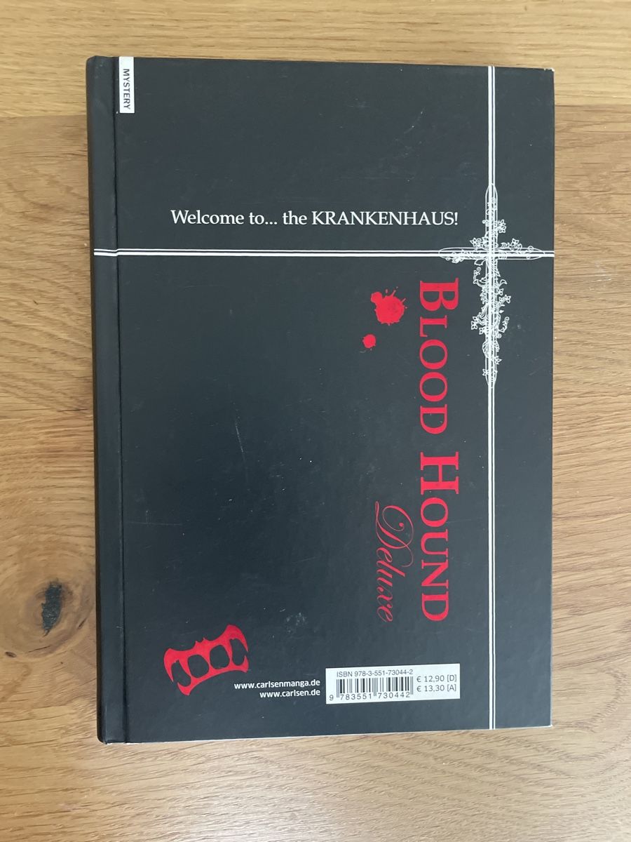 Fumetti: Blood Hound Deluxe Manga – Usato da Hagendorn venduto da masterchieff 1