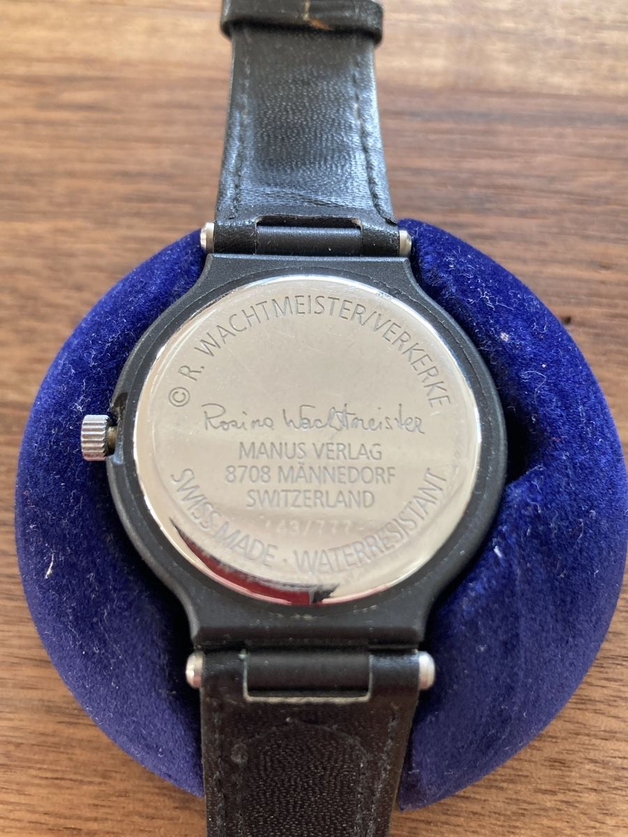 Bracciali & Braccialetti: Limitierte Wachmeister Uhr – Usato da Kesswil venduto da Branca-01 4