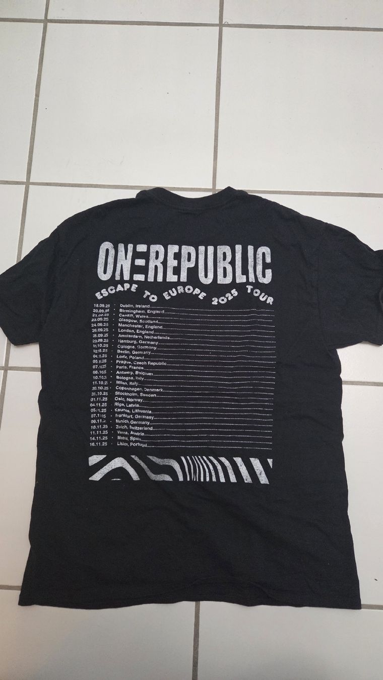 T-shirt: T-Shirt OneRepublic – Usato da Unterkulm venduto da Manubasso 1