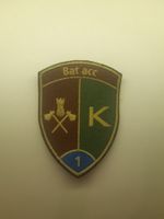 BADGE ECUSSON MILITAIRE SUISSE BAT ACC 1