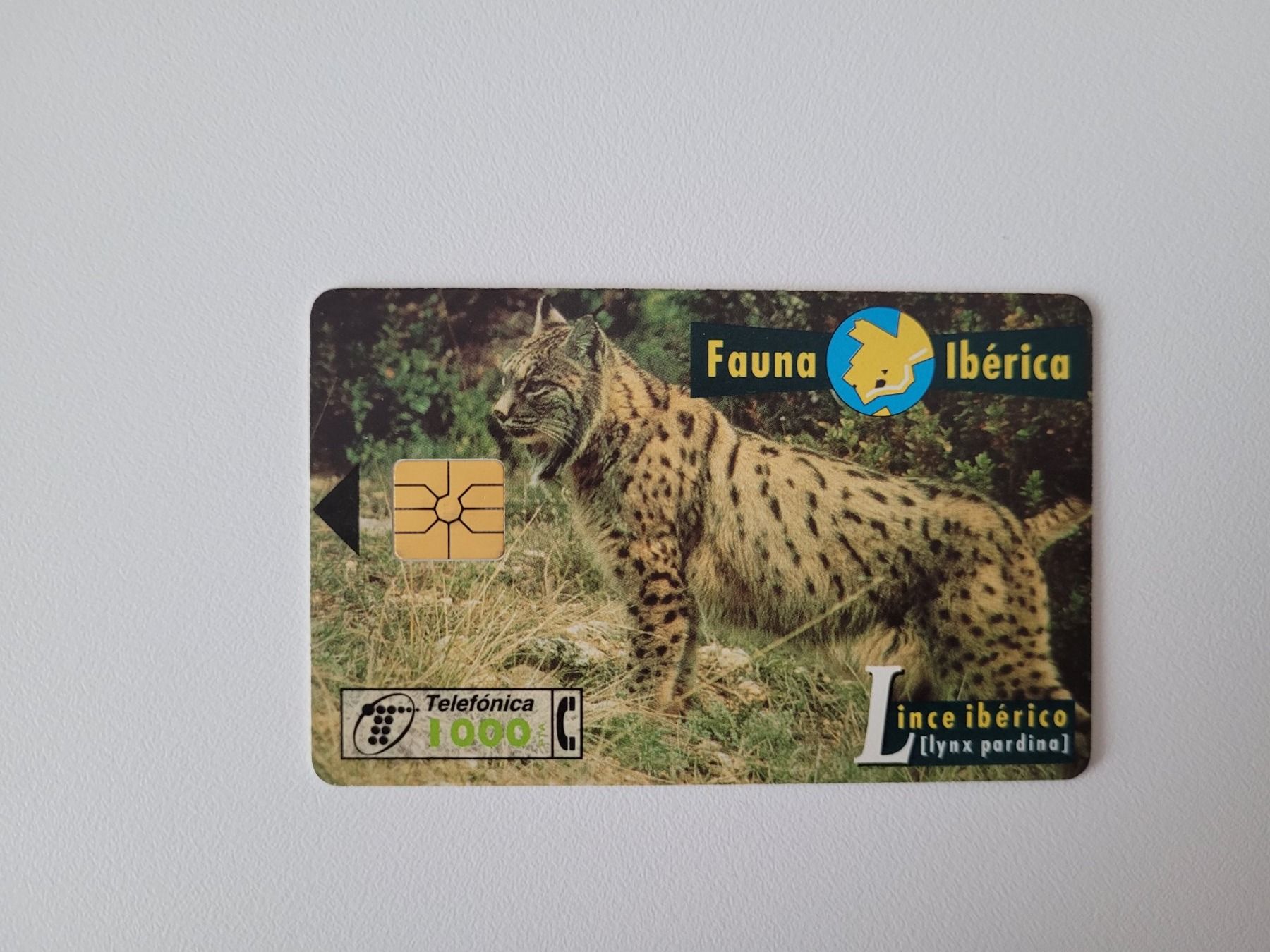 Telefon- & Taxkarten: Telefonkarte Spanien "Luchs" – Gebraucht aus Inwil von Flower2325