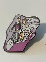 1 Pin Hochzeitspaar auf Tandem