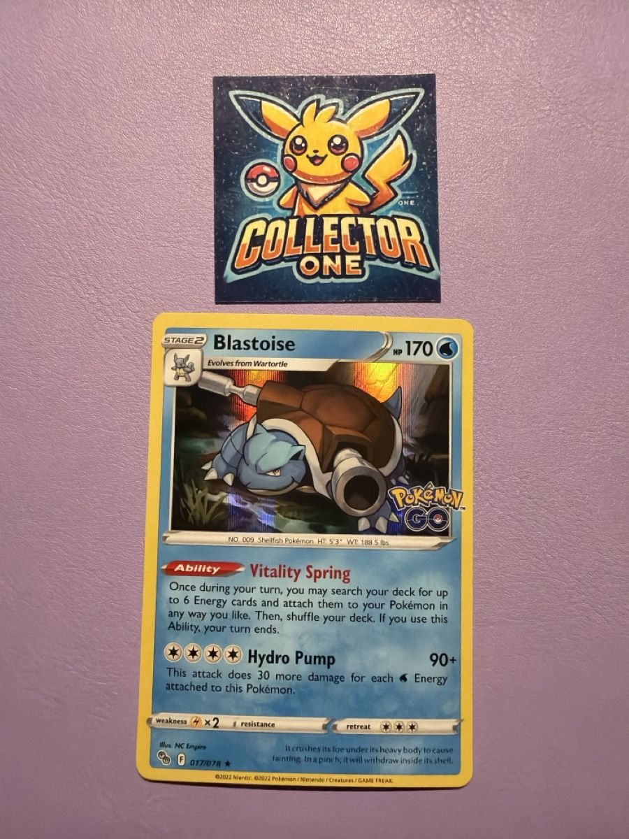 Pokémon Carte collezionabili: Pokemon Blastoise Holo Turtok Mega cool Fanliebling – Nuovo (secondo la descrizione) da Lommiswil venduto da CollectorOne