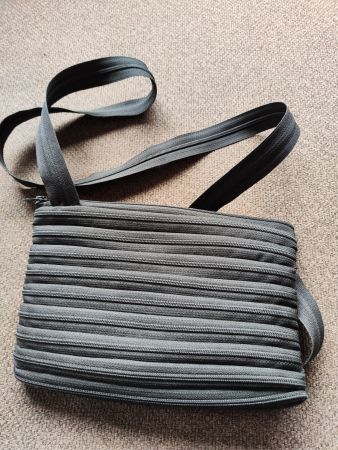 Handtasche, schwarz