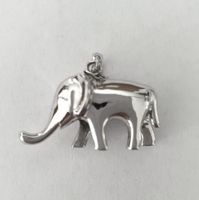 Silber 925 Anhänger "Elefant" - NEU