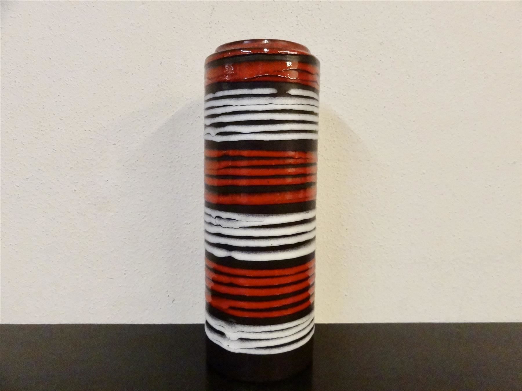 Vasi & Recipienti: Vintage Vase W-Germany Fat Lava – Nuovo e nell'imballaggio originale da Kerzers venduto da zimmergruen