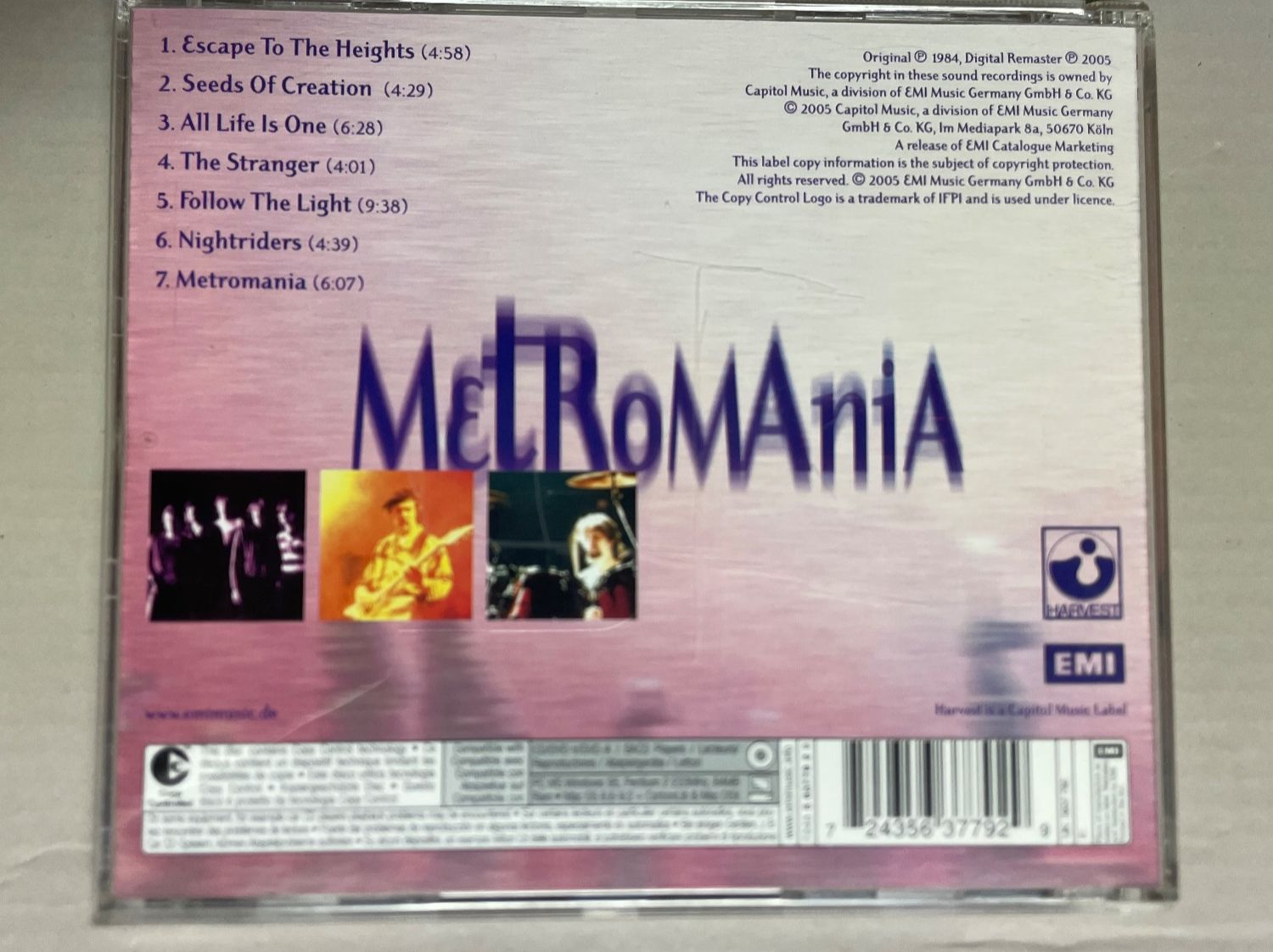 CD: Eloy - Metromania - Psychedelic – Usato da Muri b. Bern venduto da AdidasCollector 1