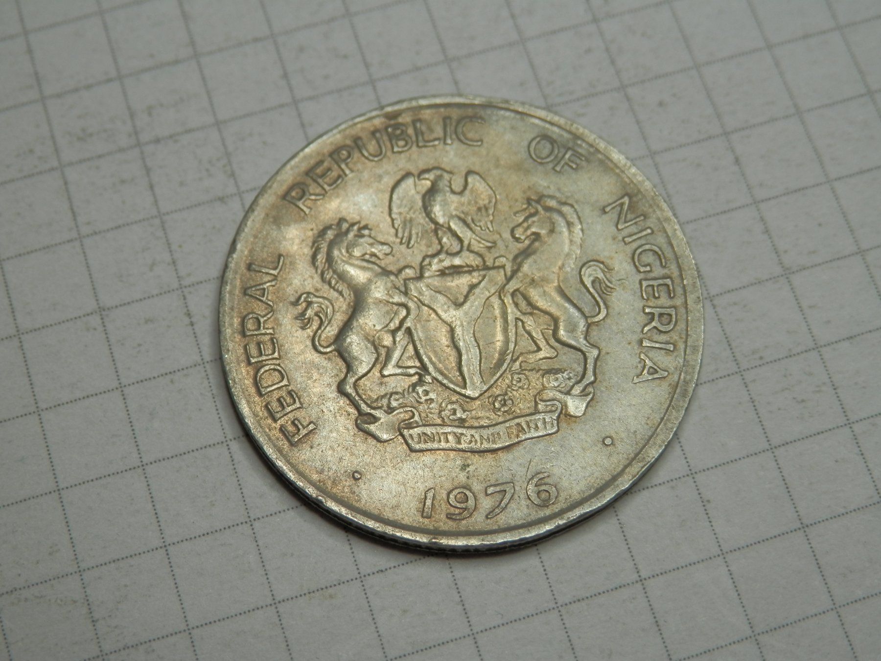 Tutti le monete: Nigeria 10 Kobo, 1976 – Usato da Weiach venduto da weiach81