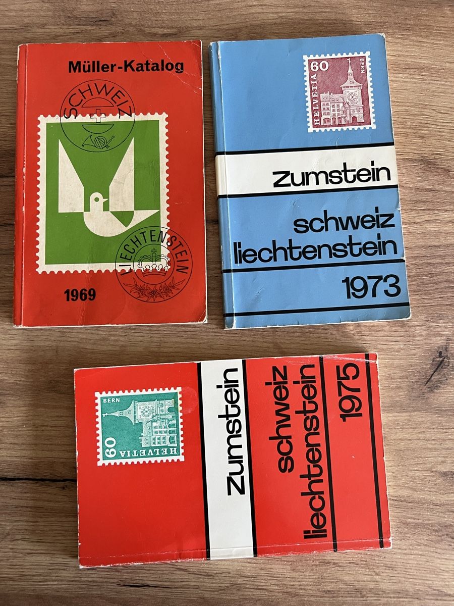 Tutti i francobolli: 3Stk. alte Briefmarkenkataloge – Usato da Braunau venduto da Desil2511