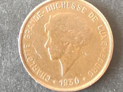 Tutti le monete: 5 centimes de Luxembourg 1930 – Usato da Couvet venduto da lulul