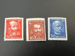 1932 Gotthardbahn Mi 191-193 * (3771)