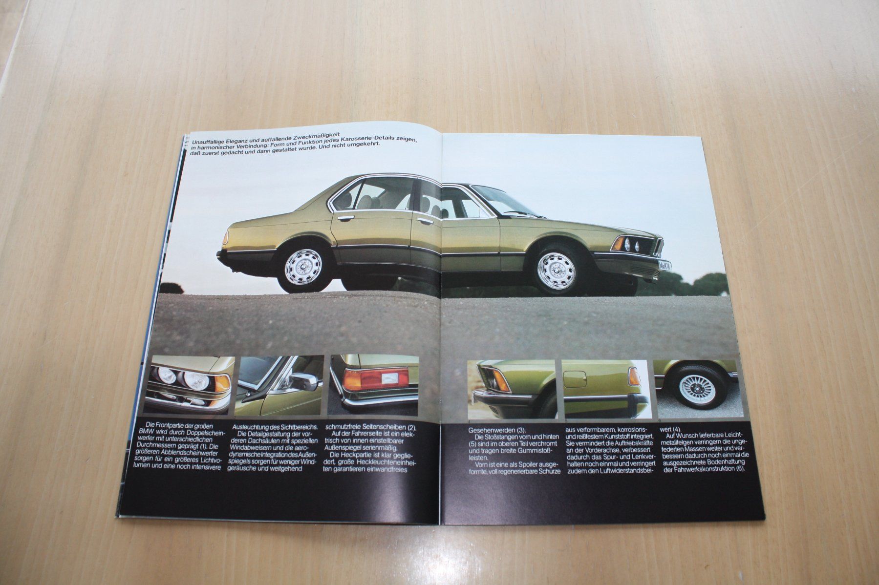 BMW Documenti: BMW 7er Prospekt E23  728/730/733i   2/1977 – Usato da Wikon venduto da erwin400 4