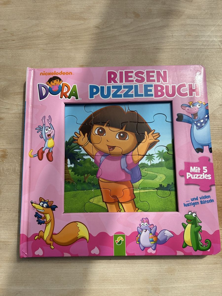 Puzzles: Puzzlebuch mit 5 Motiven  – Gebraucht aus Wolfwil von NewGirl