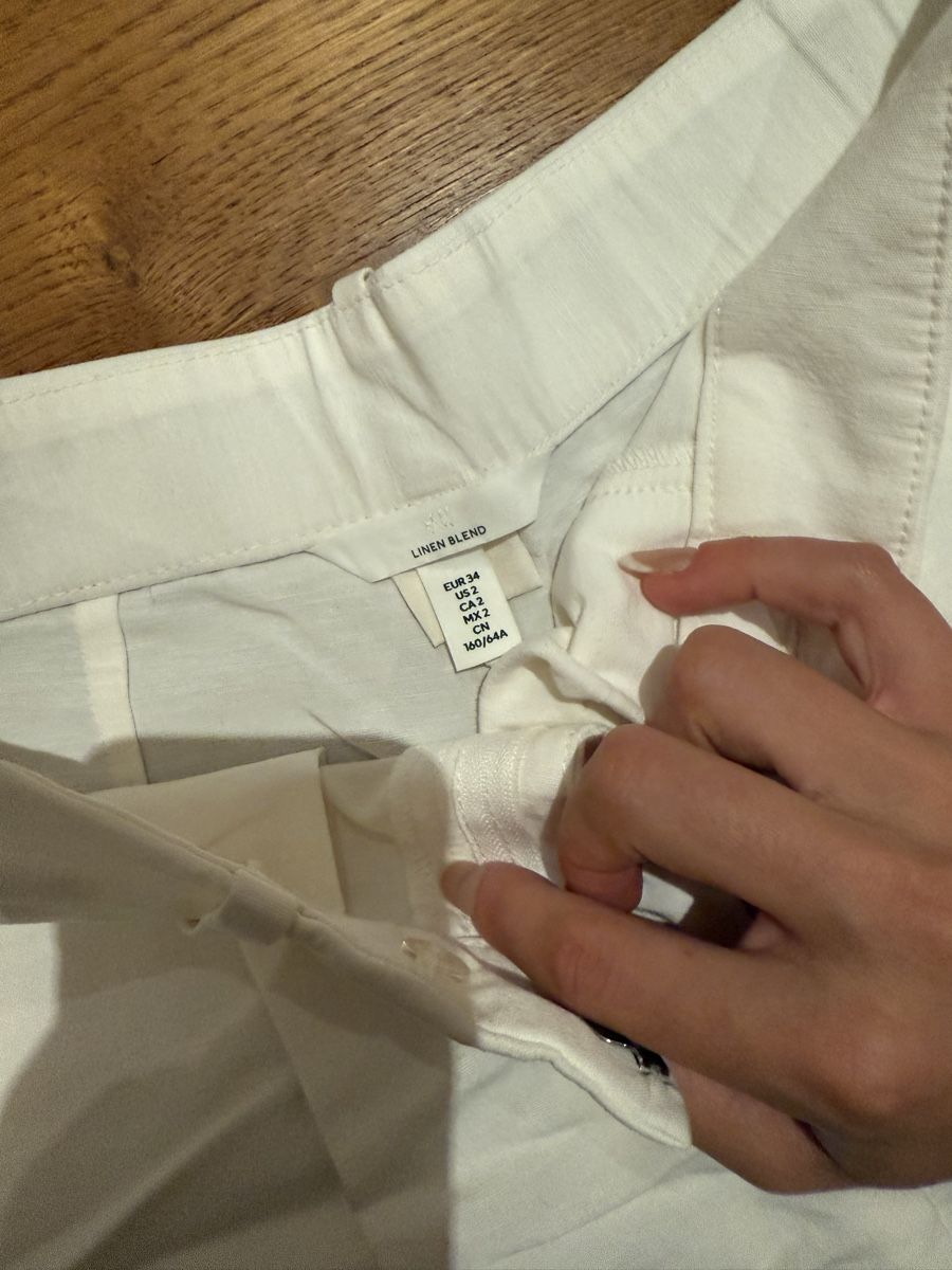 H&M Pantaloni: Leinen Shorts – Nuovo (secondo la descrizione) da Sissach venduto da laura.x4 2