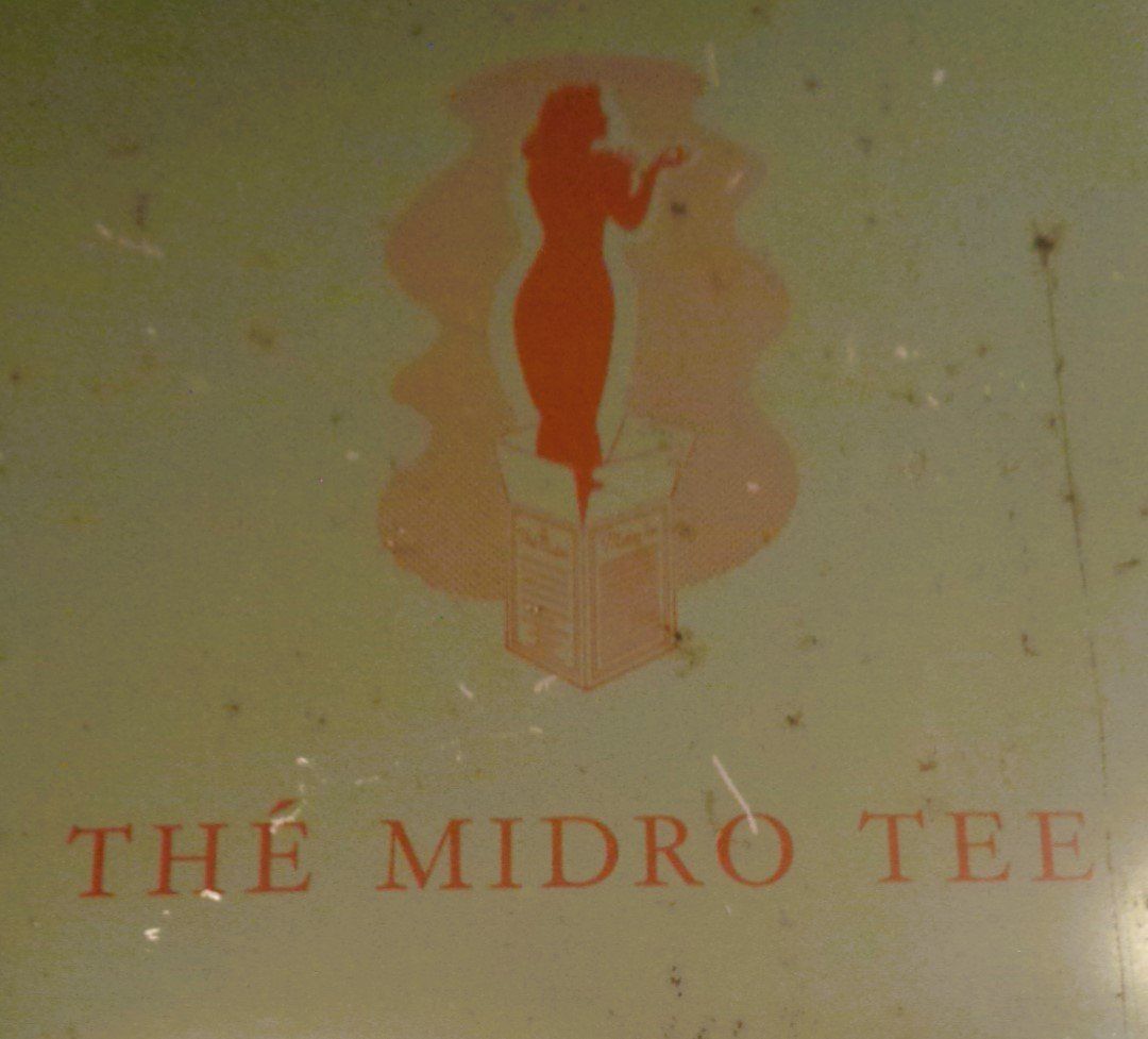 Barattoli: Blechdose 40er Jahre / The Midro Tee / Gebr. Hoffmann Thun – Usato da Bellach venduto da JingleJerry 5