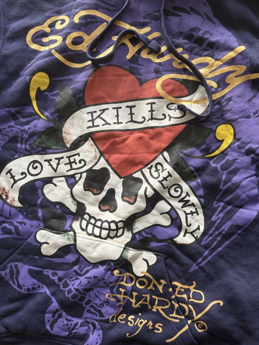 Maglioni & Felpe: Pull Ed Hardy bleu marine taille M – Nuovo (secondo la descrizione) da Genève venduto da cha_5g7q 1