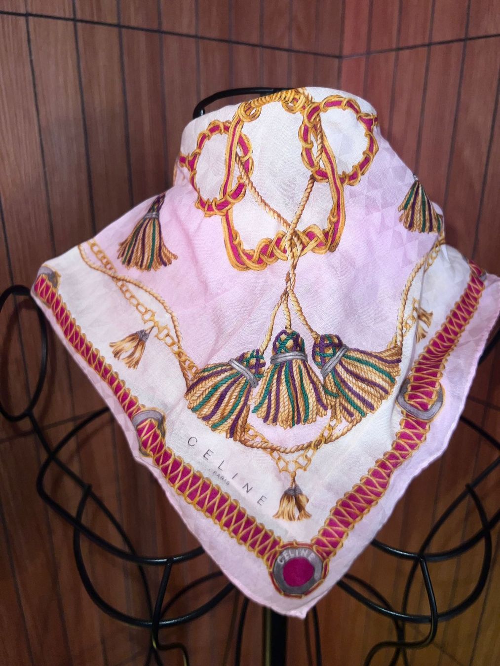 Celine Foulard & Sciarpe: CELINE Vintage Tuch 47x47 Baumwolle – Nuovo (secondo la descrizione) da Winterthur venduto da Dejv