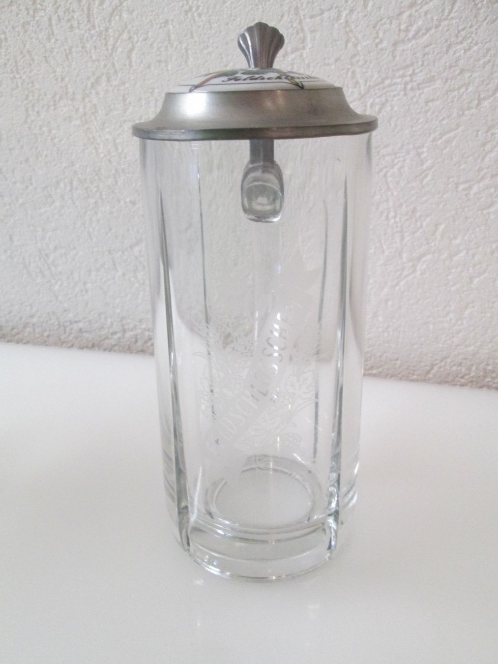 Bicchieri: Altes Bierglas mit Zinndeckel – Usato da Movelier venduto da KRASI61 2