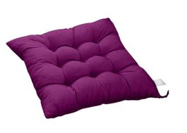 70x Coussin de chaise violet foncé 40x40cm