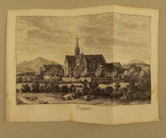 CAPPEL, KAPPEL AM ALBIS, KUPFERSTICH 1814