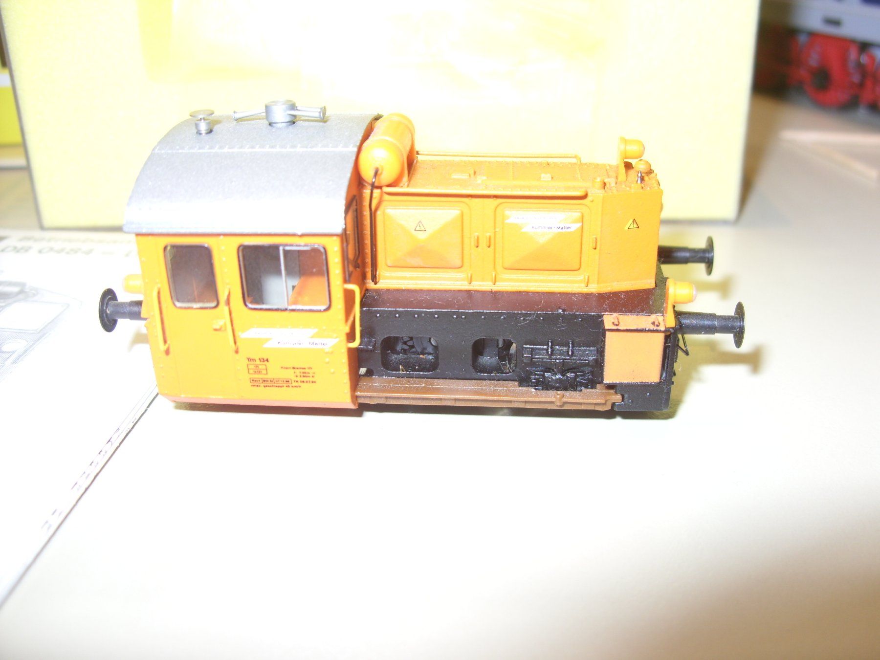 Brawa Modellini di ferrovie: Brawa H0  Köf II DC analog mit Mangel – Usato da Untersiggenthal venduto da Gumel50 3