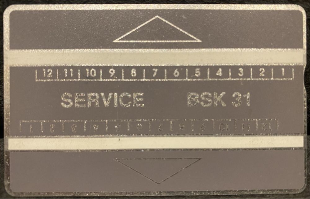 Service card (Gebraucht) in Lausanne für CHF 3 – mit Lieferung auf ...