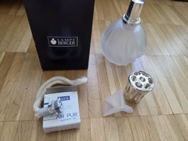 Lampe Berger Duftlampe Glas Frosted - neuwertig