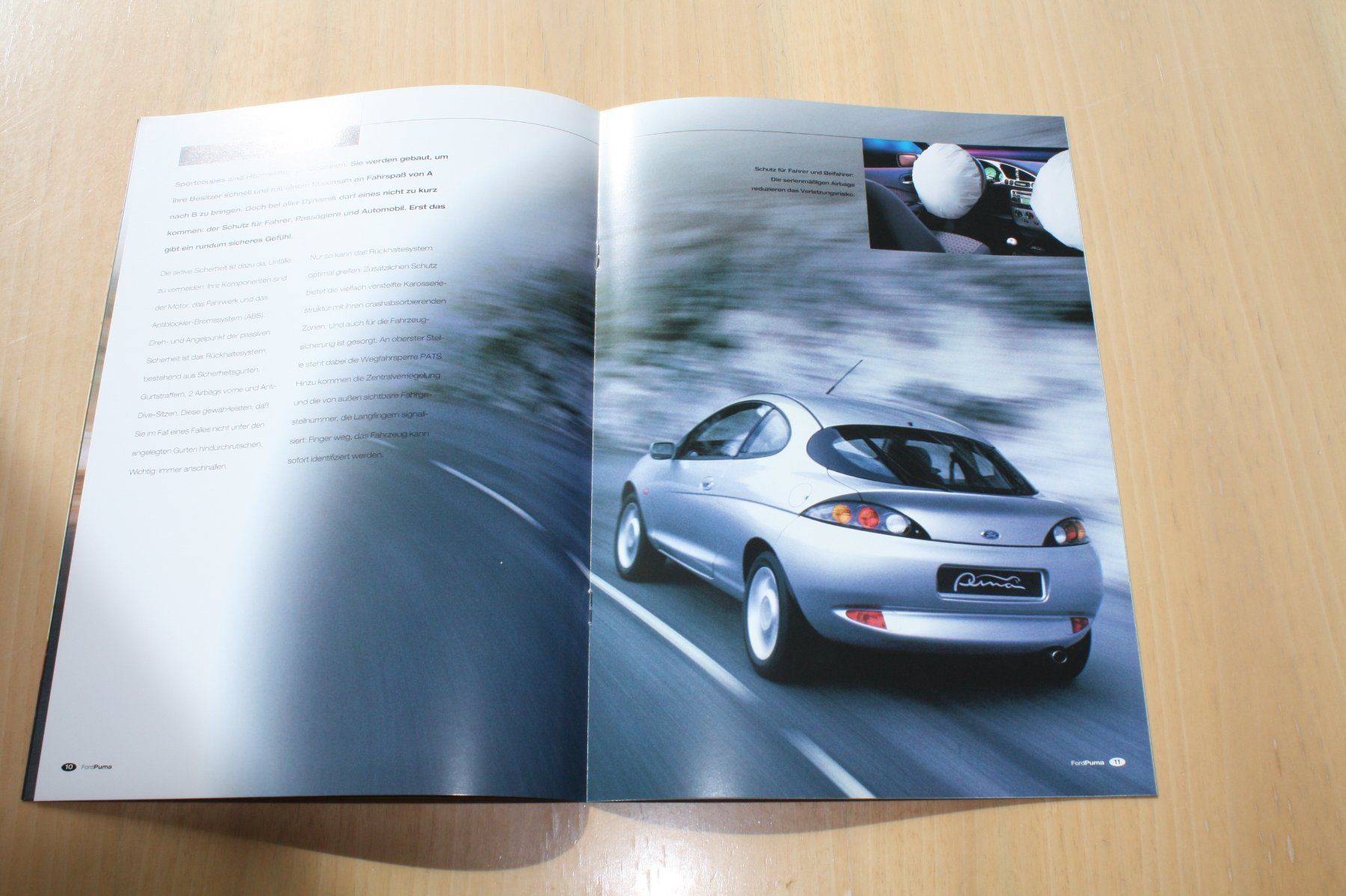 Ford Documenti: Ford Puma Prospekt 8/1999 – Usato da Wikon venduto da erwin400 5