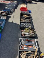 Grosses Werkzeug Konvolut mit Maschinen gebraucht