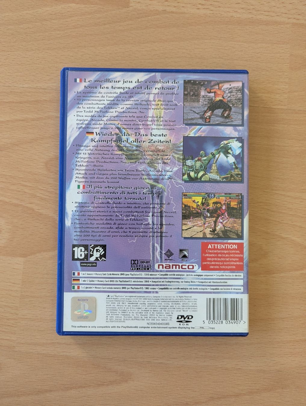 Giochi: Soul Calibur 2 - PlayStation 2 – Usato da Biel/Bienne venduto da Soupape50 2