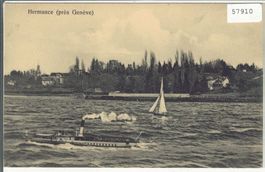 Hermance pres Geneve - Dampfschiff