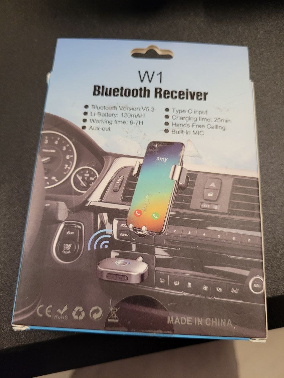 Unità & Adattatore: Neuer Auto KFZ Bluetooth Aux USBC Receiver Universal – Nuovo e nell'imballaggio originale da Volketswil venduto da CinziaVolki